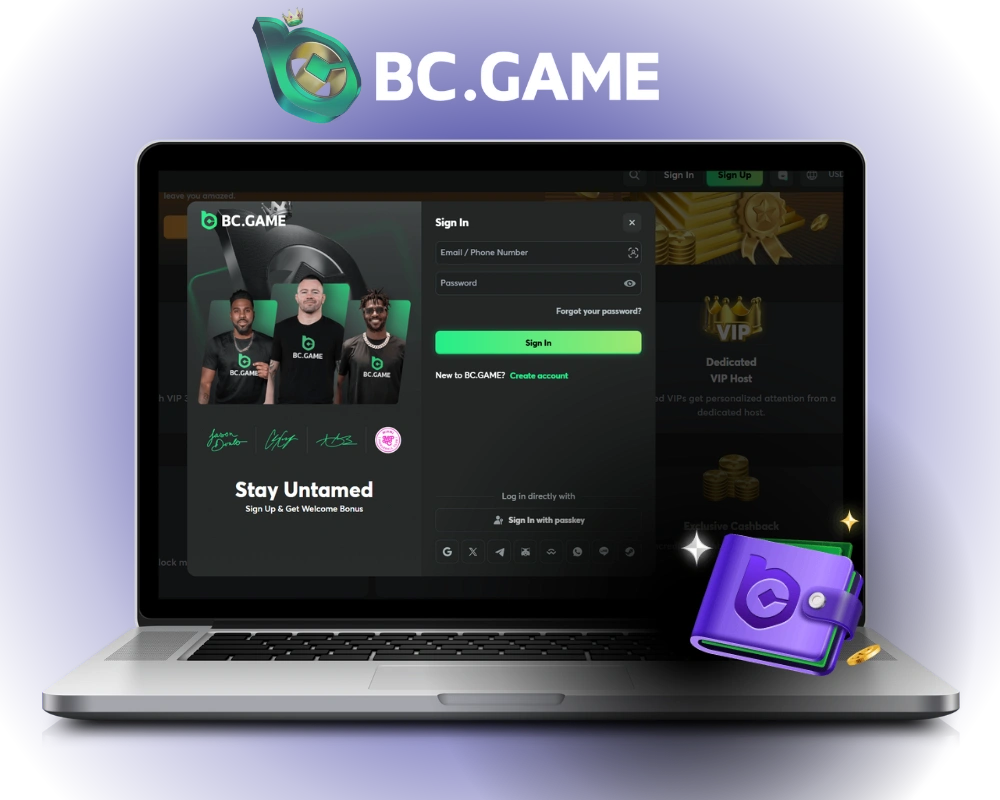 BC Game Login