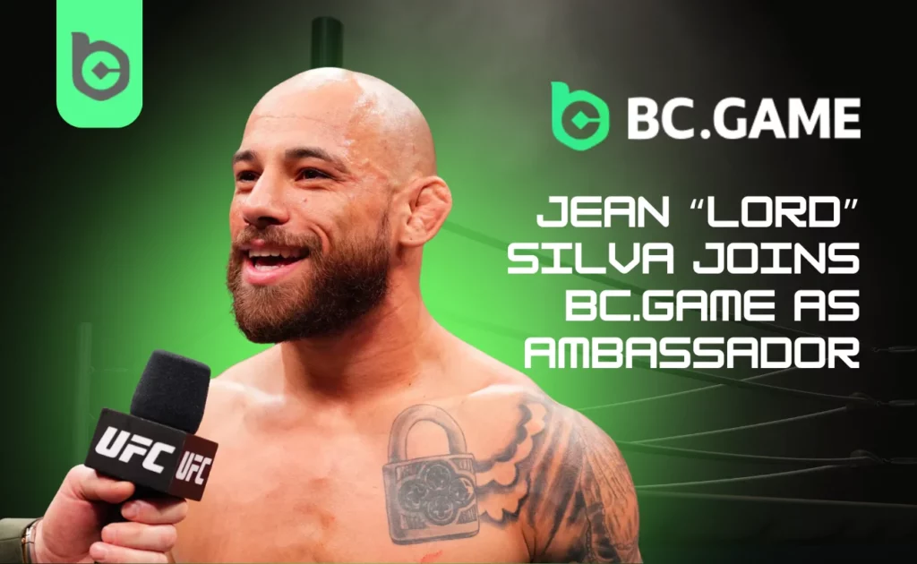 Jean “Lord” Silva Appointed as Global Combat Sports Ambassador for BC.GAME